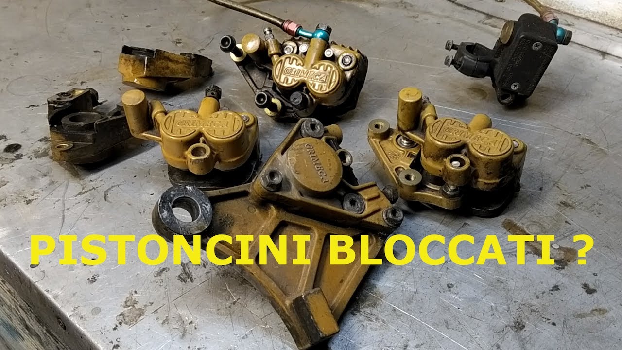 Revisione Pinze Freno Grimeca - Honda NSR 125 - Pistoncini Bloccati