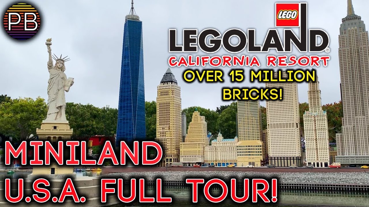 Miniland U.S.A. Full Tour at Legoland California!