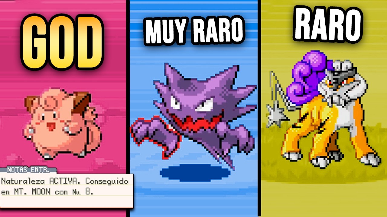 ✨Los Pokémon MÁS RAROS en Rojo Fuego y Verde Hoja ¿Tienes Alguno de Ellos?