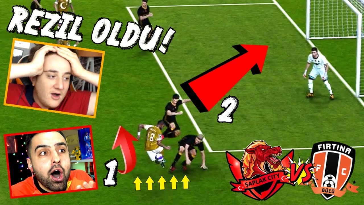 O HAREKETLE YİNE GOL ATTIM ÇILDIRDIII ! BİZ AÇIZ ! KAPIŞMA PES 2020 !