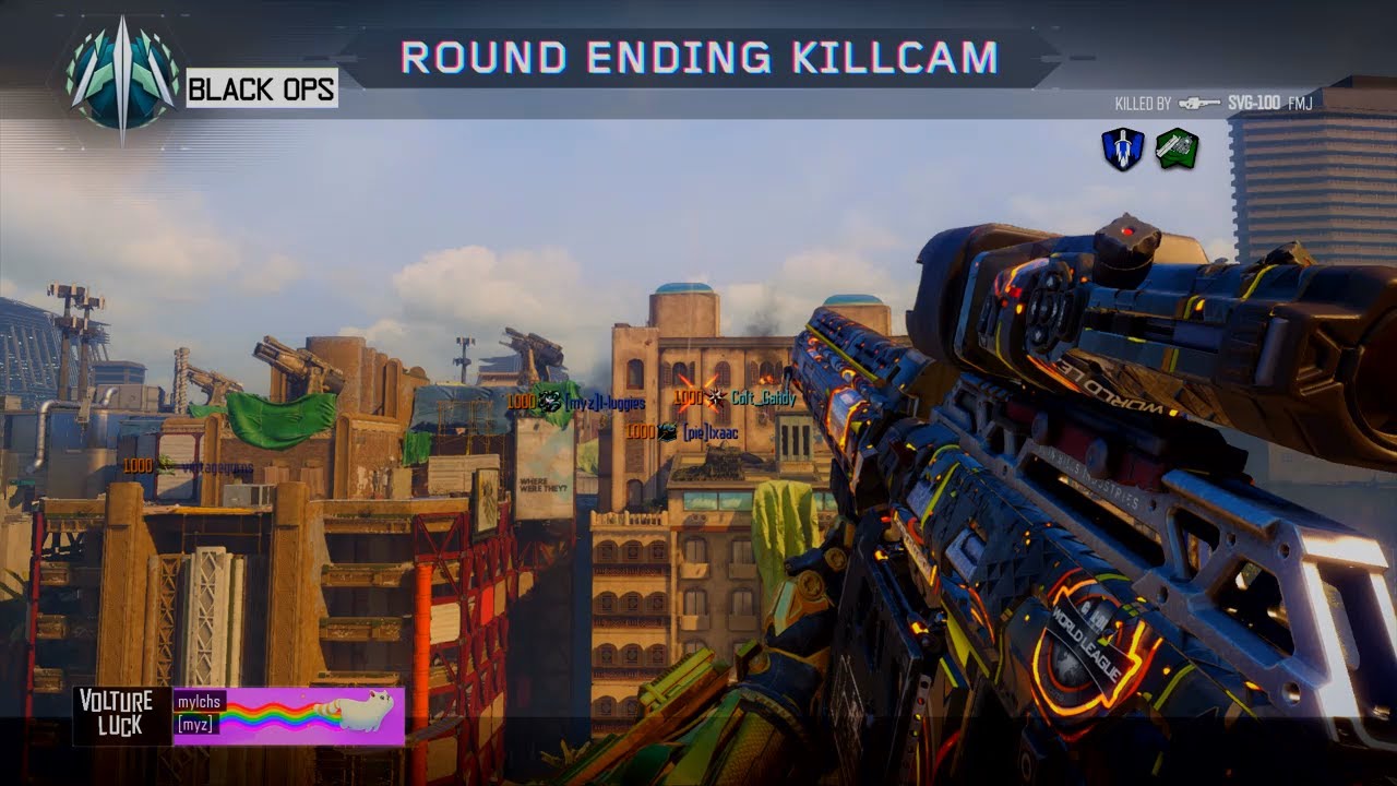 HE HIT A SICK UNSETUP SHOT! - BO3 SND HIGHLIGHTS (9 SHOTS)