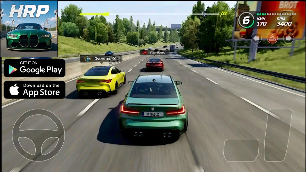 Highway Racer Pro iOS - This Pocket No Hesi STYLED Game Has ONLINE!! I PLAY NEW HIGH GRAPHICS GAME