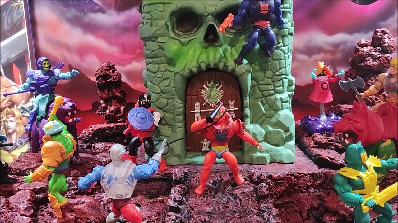 Masters of the Universe Grayskull Diorama