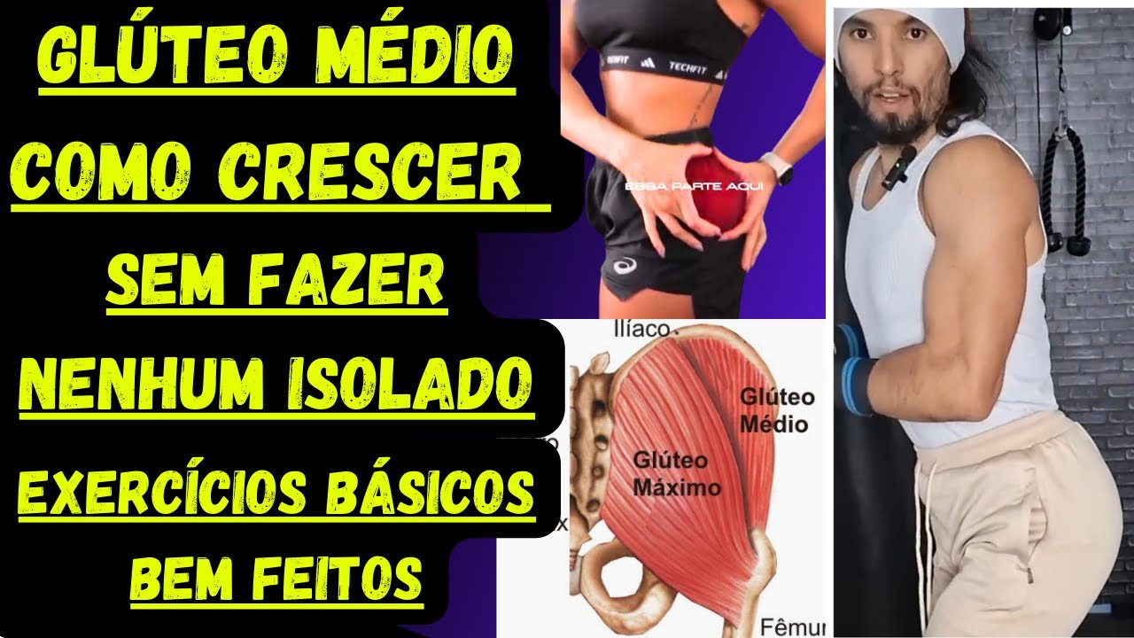 GLUTEO MEDIO COMO TREINAR SEM PRECISAR FAZER NENHUM ISOLADO !