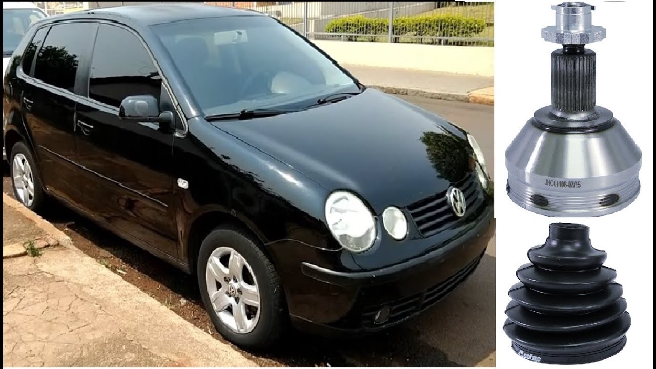 Troca da junta homocinética do VW Polo e Fox 1.0 e 1.6 (roda estalando ao virar o volante)