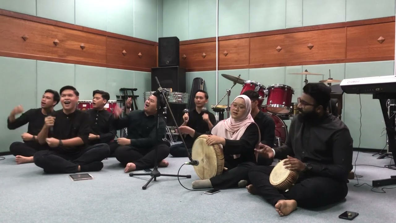 Wau Bulan Rebana Dikir Cover