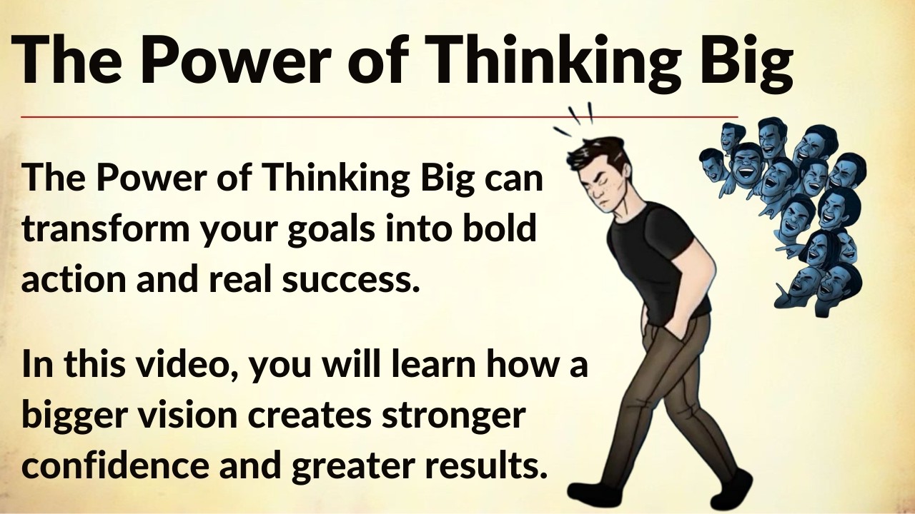 The Power of Thinking Big || Graded Reader || Improve Your English Through Stories