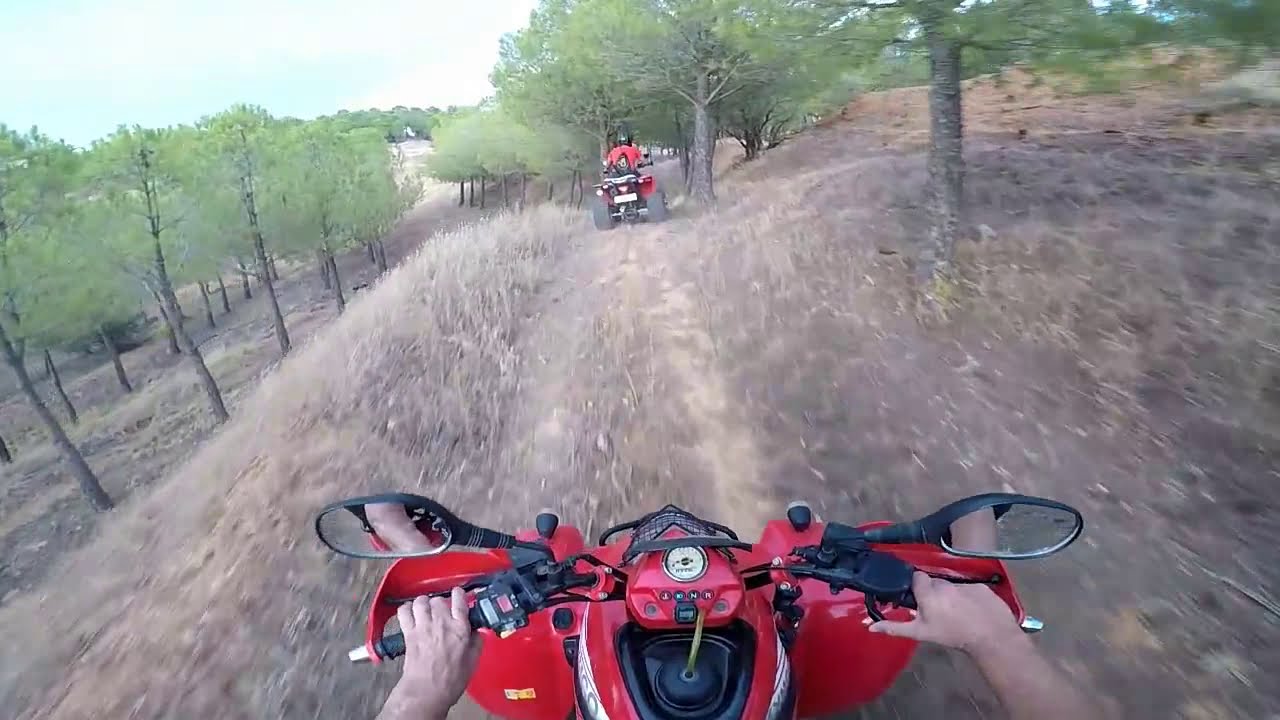 TARDE DIVERTIDA ENDURO QUADS KYMCO 250----PACO 73
