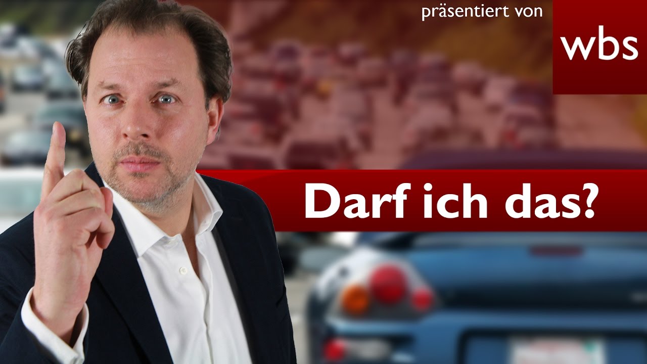 Darf ich Drängler auf der Autobahn ausbremsen? | Rechtsanwalt Christian Solmecke
