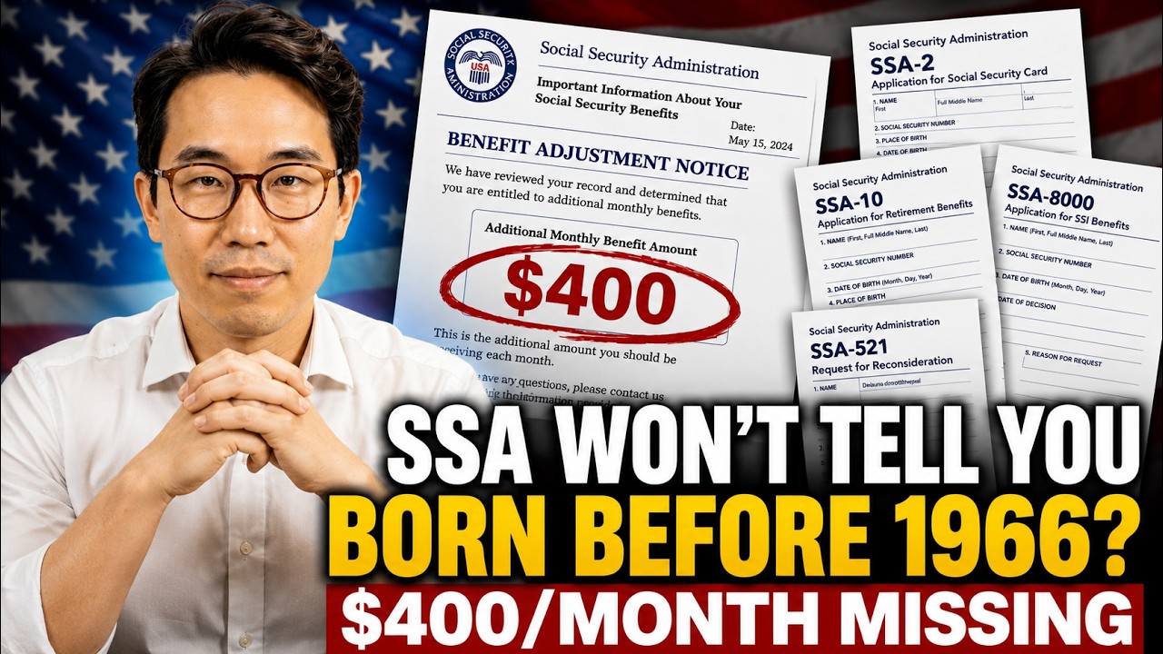 ⚠️ US SENIORS 60+: File This ONE Form &mdash; Claim Your $400/Month Missing Social Security Check
