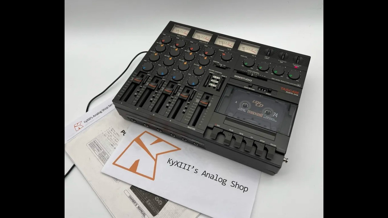 Tascam Porta One Demo 2-24-26