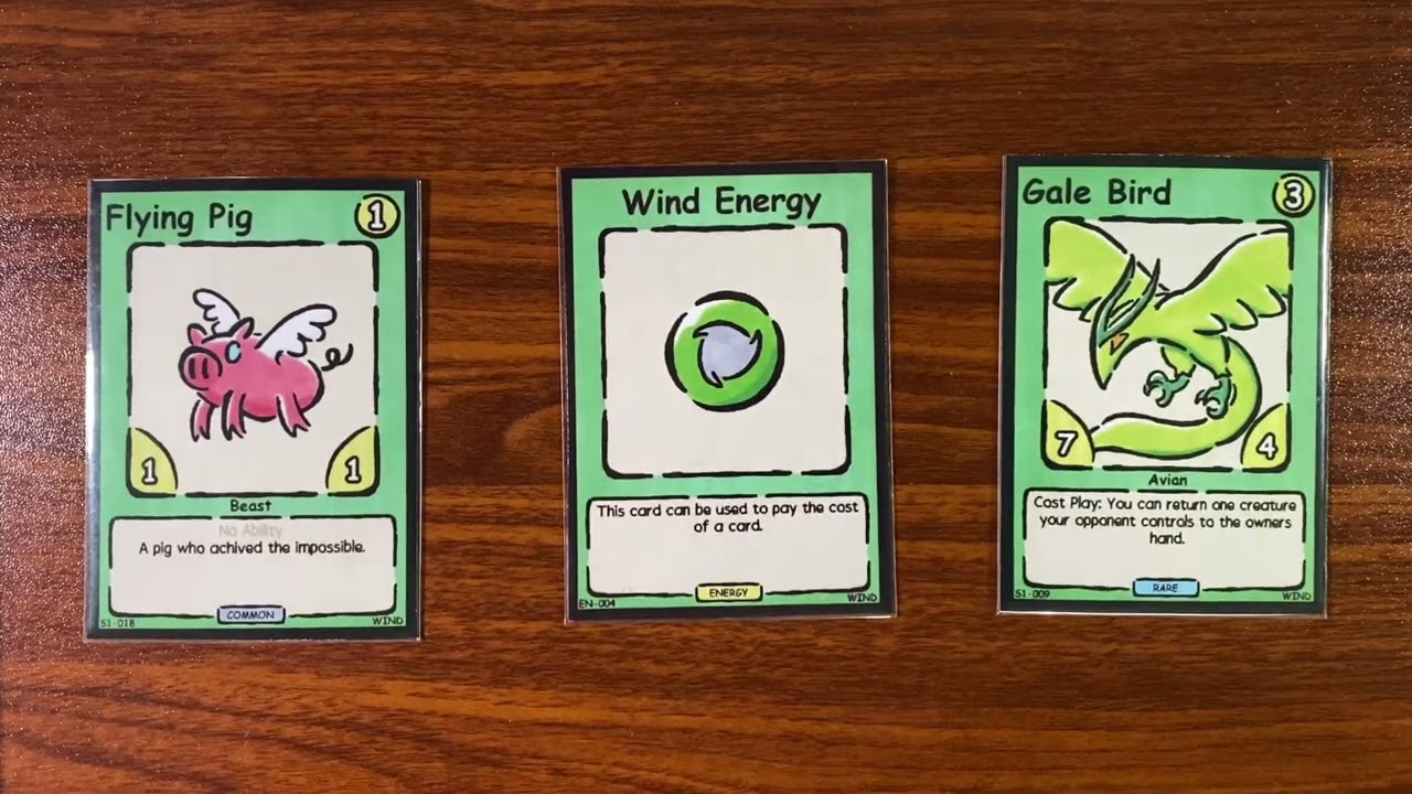 What does each type do in my TCG?