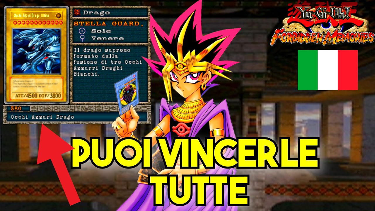 Come vincere QUALSIASI carta su FORBIDDEN MEMORIES ITALIANO | Yu-Gi-Oh! Forbidden Memories PS1