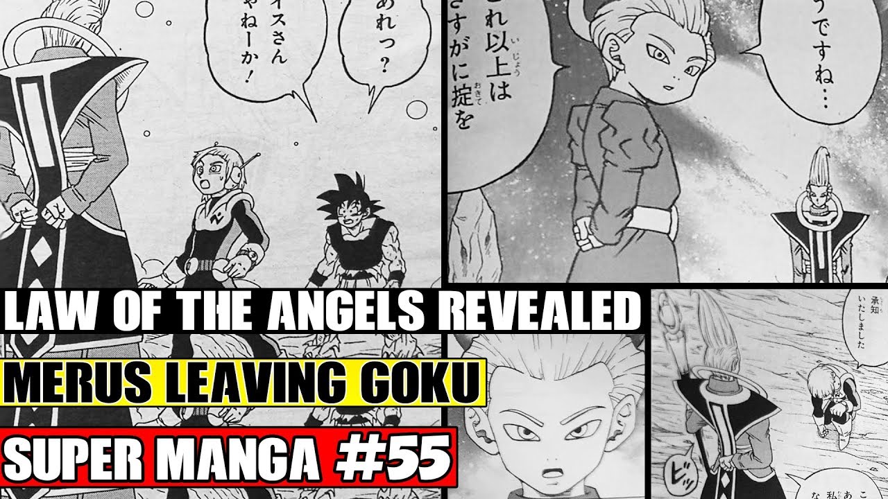 LAW OF THE ANGELS REVEALED! Why Merus Is In Universe 7! Dragon Ball Super Manga Chapter 55 LEAKS!