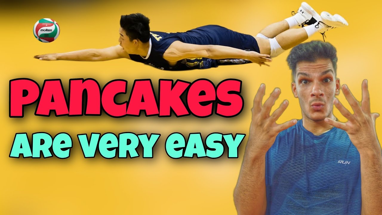 how to pancake in volleyball