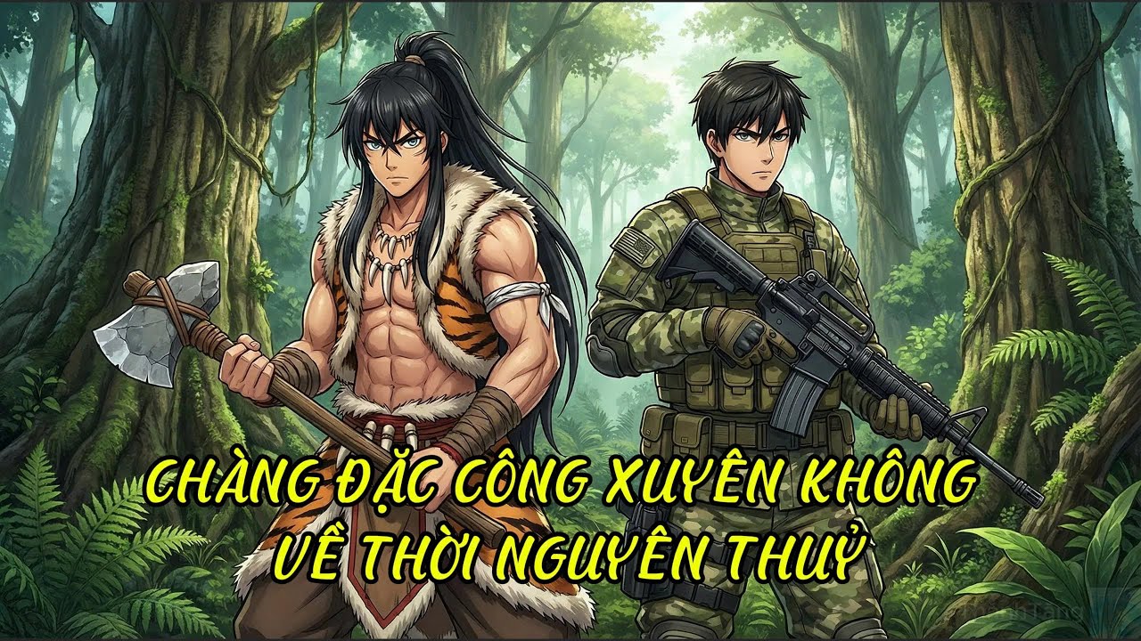 Xuyên Không tới thời nguyên thuỷ,chàng đặc công trở thành tổng trưởng huyền thoại I Full