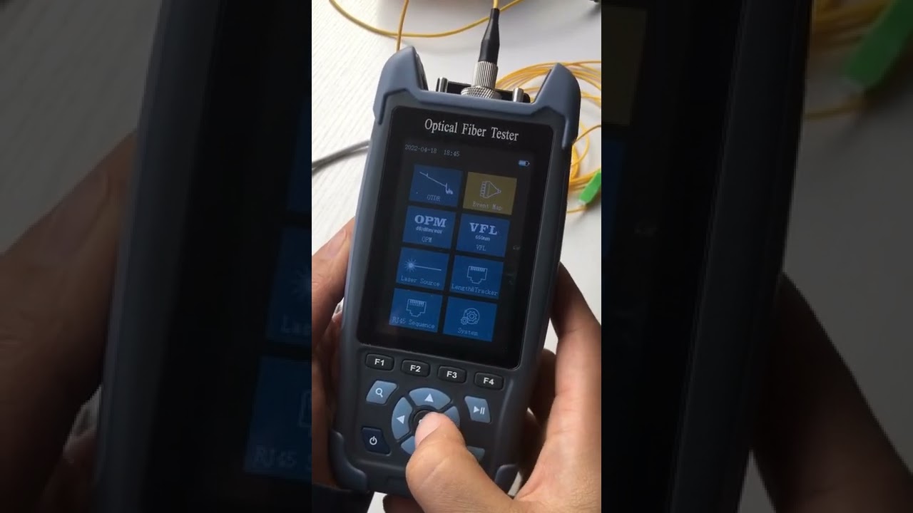 Mini OTDR NK 3200 video