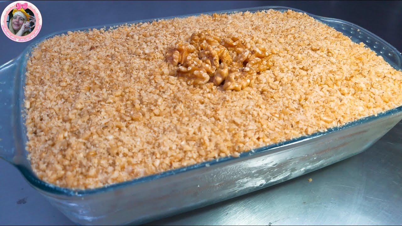PAVÊ DE NOZES COM BISCOITO CHAMPANHE