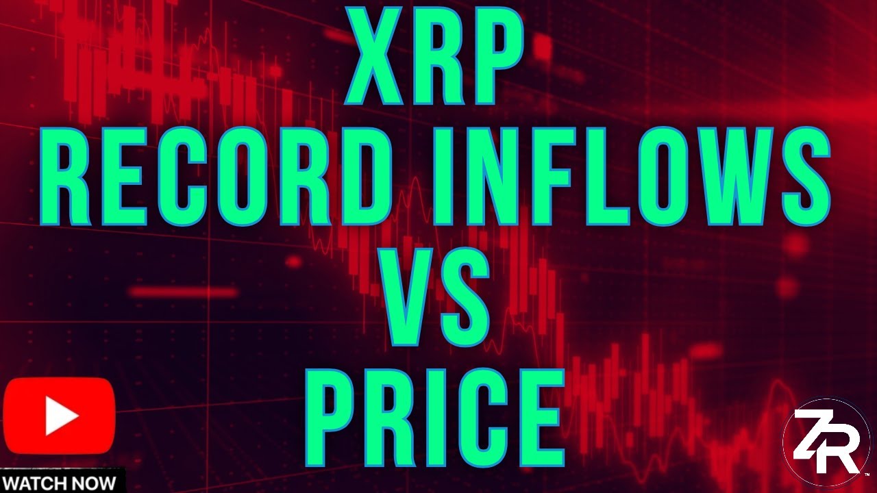 XRP Record Inflows vs Price