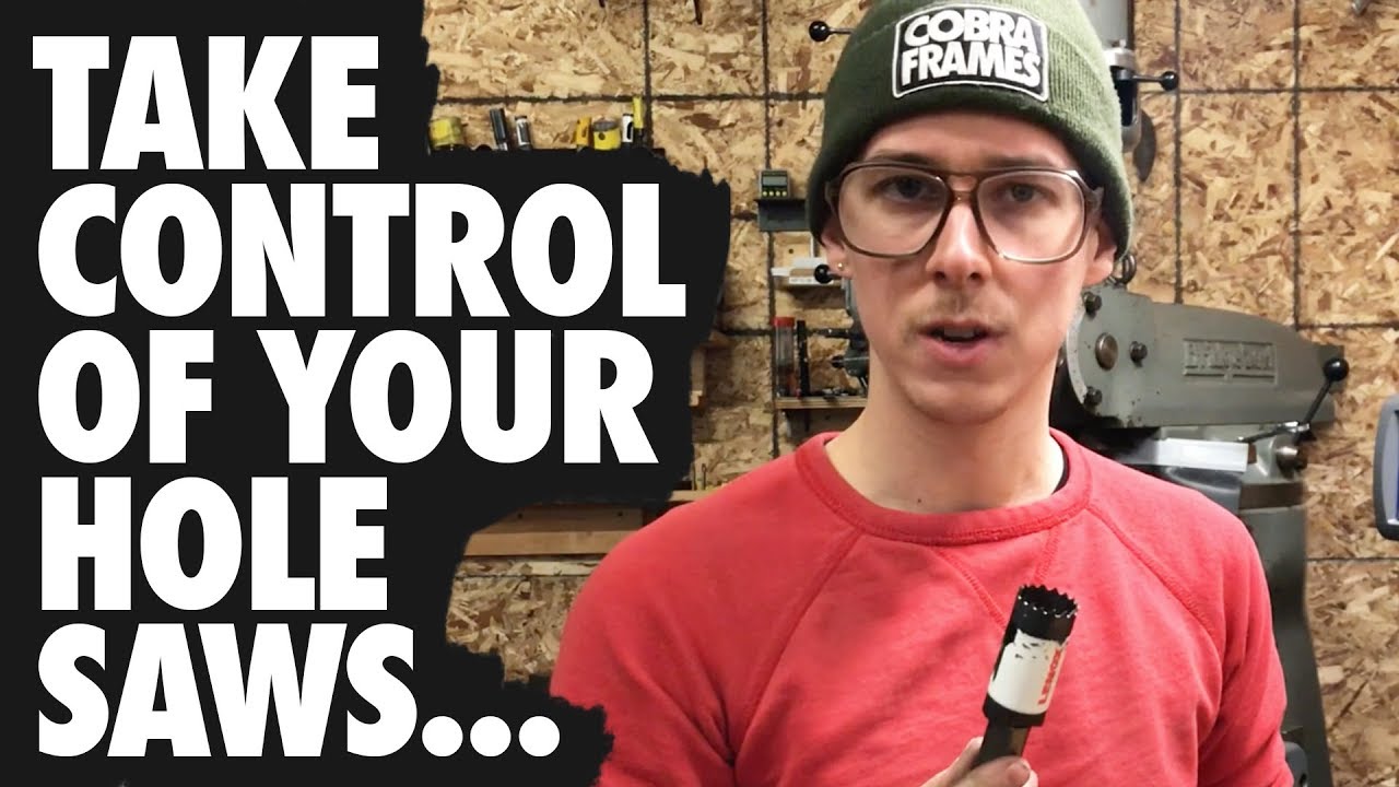 Best Hole Saws for Mitering Bicycle Tubing | Framebuilding Tips