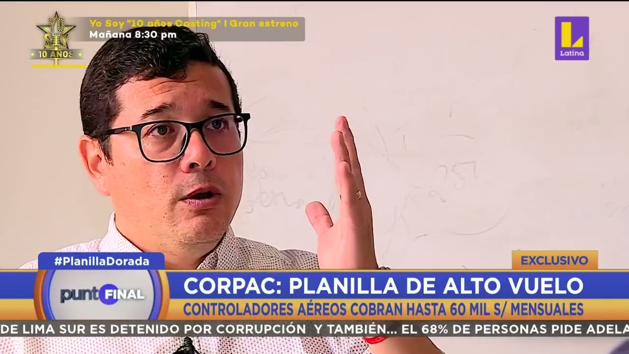 Corpac: Controladores aéreos tienen sueldos de hasta 60 mil soles