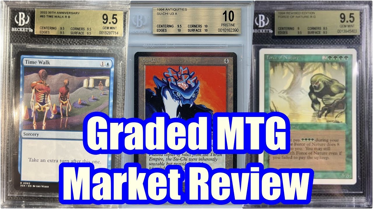 Strength and Stability in the Vintage & Reserved List Graded MTG Market - BGS PSA Market Review