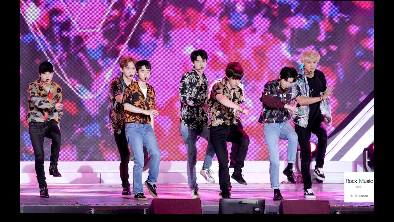 엑소 EXO (파워) Power [4K 60P RAW 직캠]@180902 락뮤직