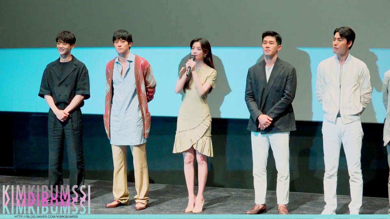 [4K] 180723 영화 인랑(人狼 , ILLANG : THE WOLF BRIGADE , 2018) 무대인사 _ 롯데시네마 월드타워 _ SHINee MINHO 민호