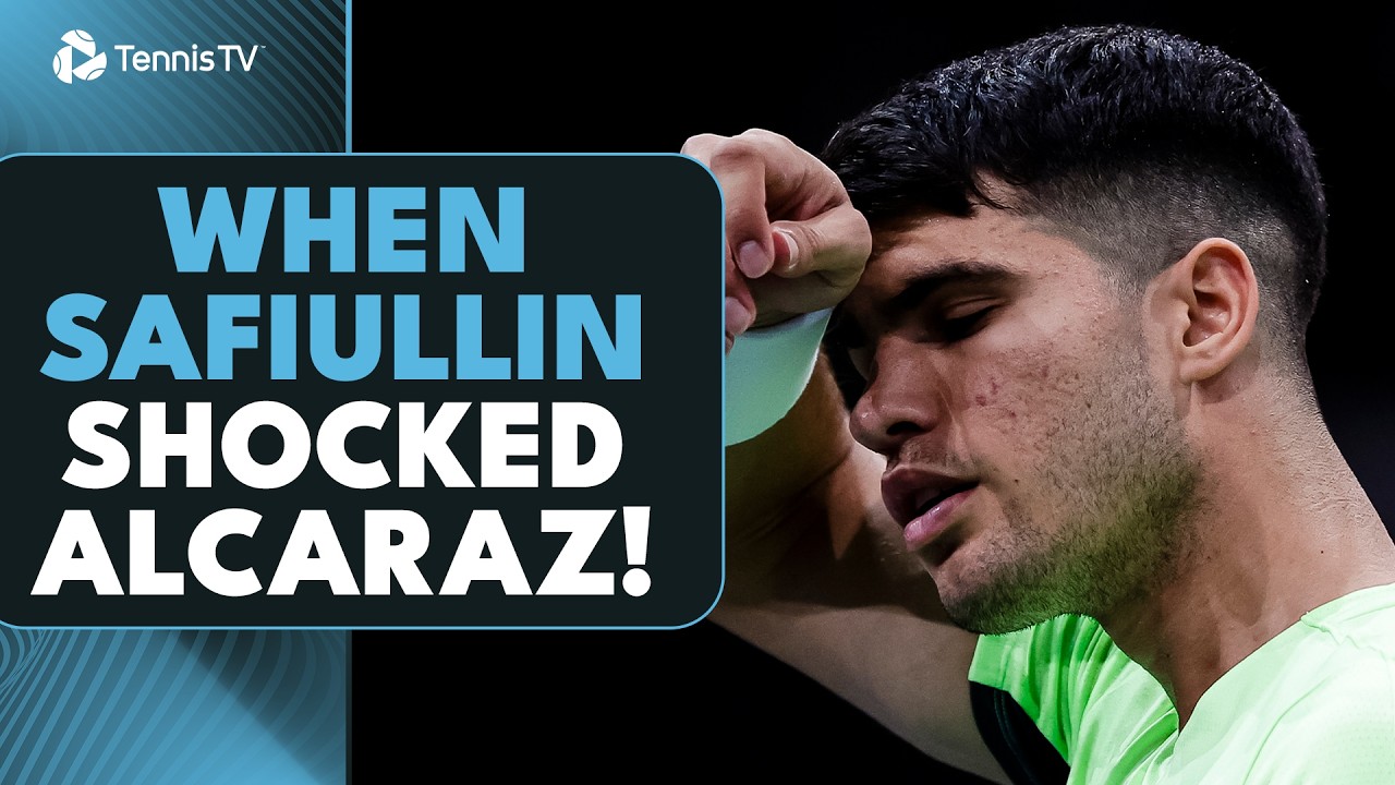 The Day Roman Safiullin Stunned Carlos Alcaraz 😳 | Paris 2023 Extended Highlights