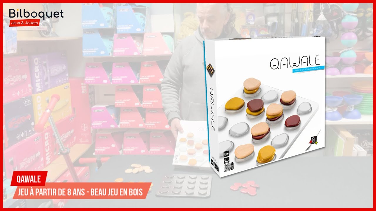 Qawale - Gigamic - Présentation de jeu - Bilboquet Jeux & Jouets