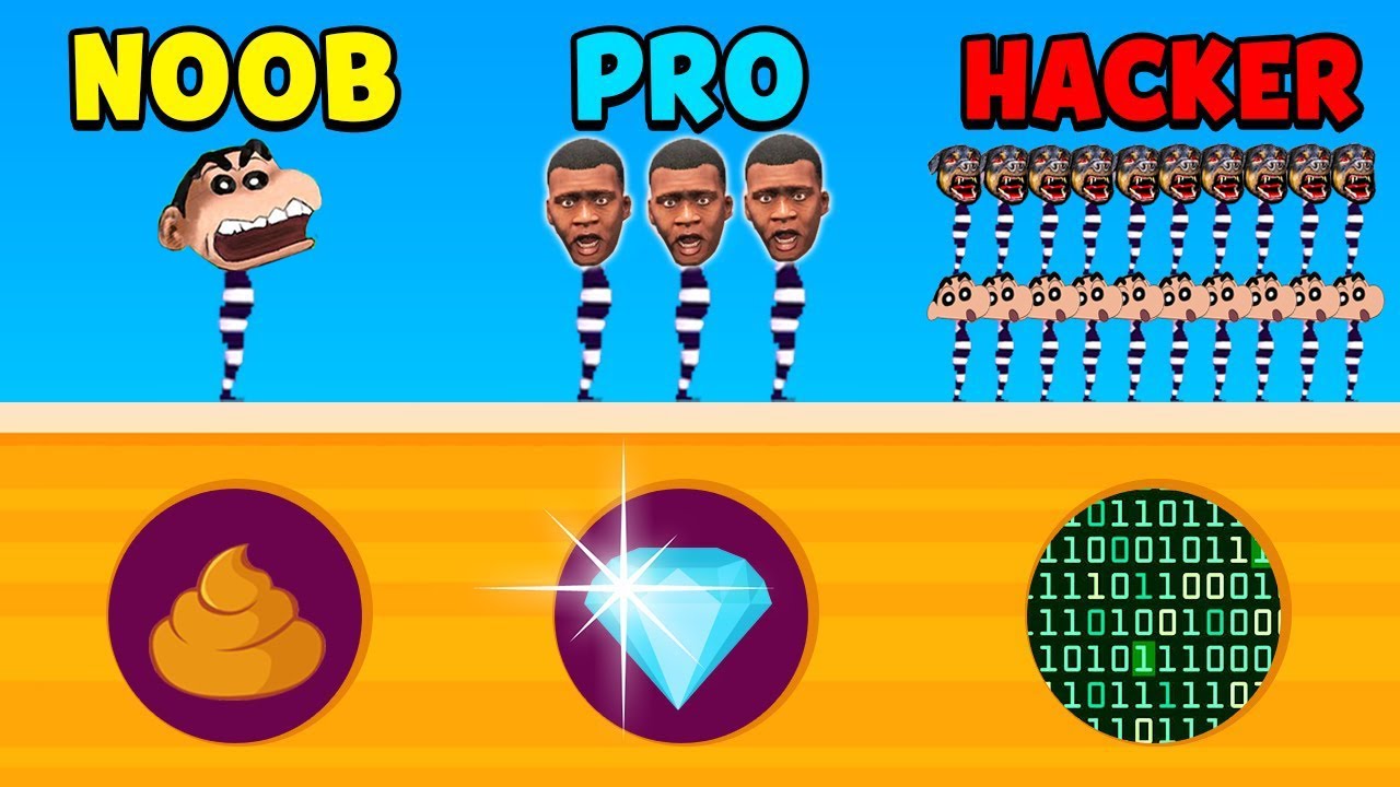 SHINCHAN BECOME BIGGEST THIEF BUT ARRESTED BY POLICE | NOOB VS PRO VS HACKER In ESCAPE MASTER