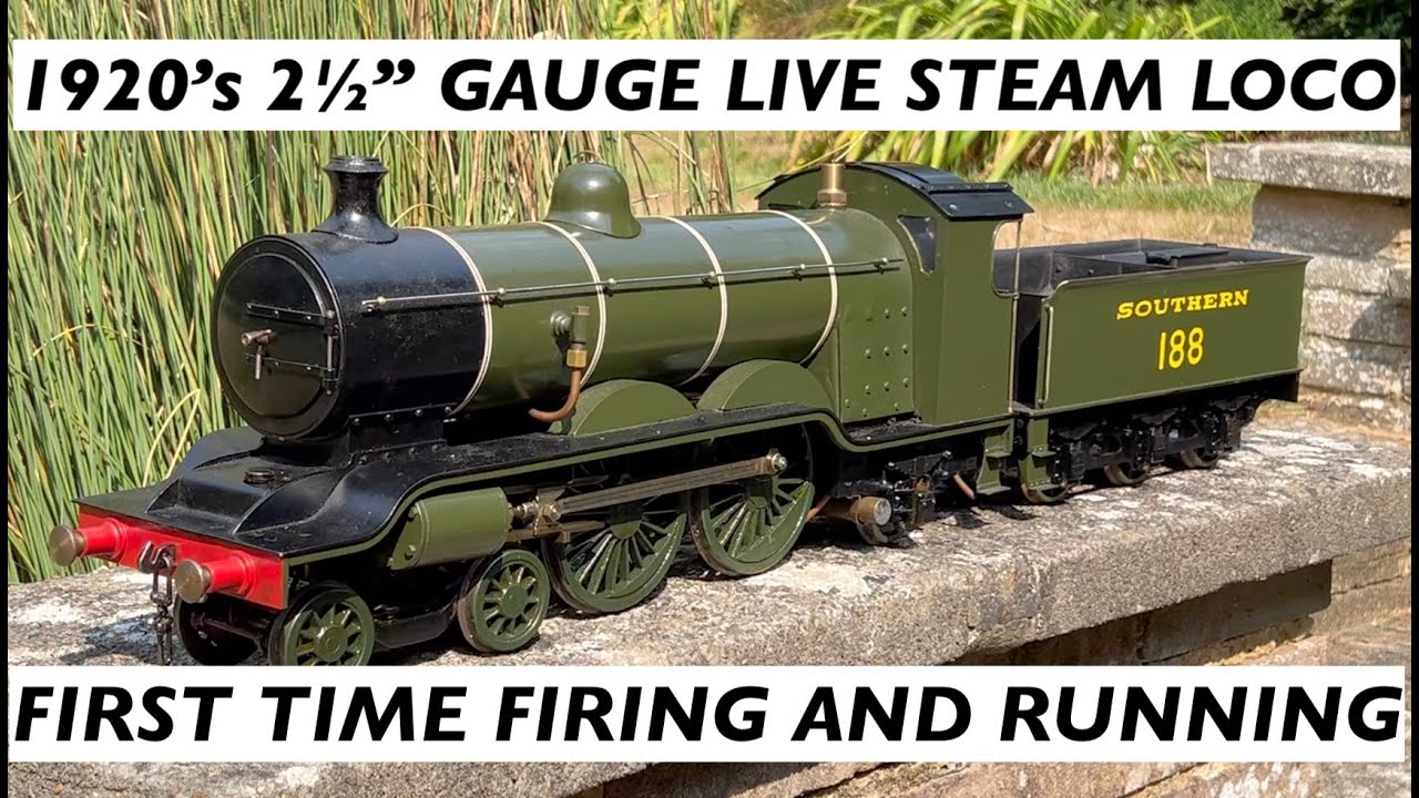 Steaming Up, Firing and Running my 2½