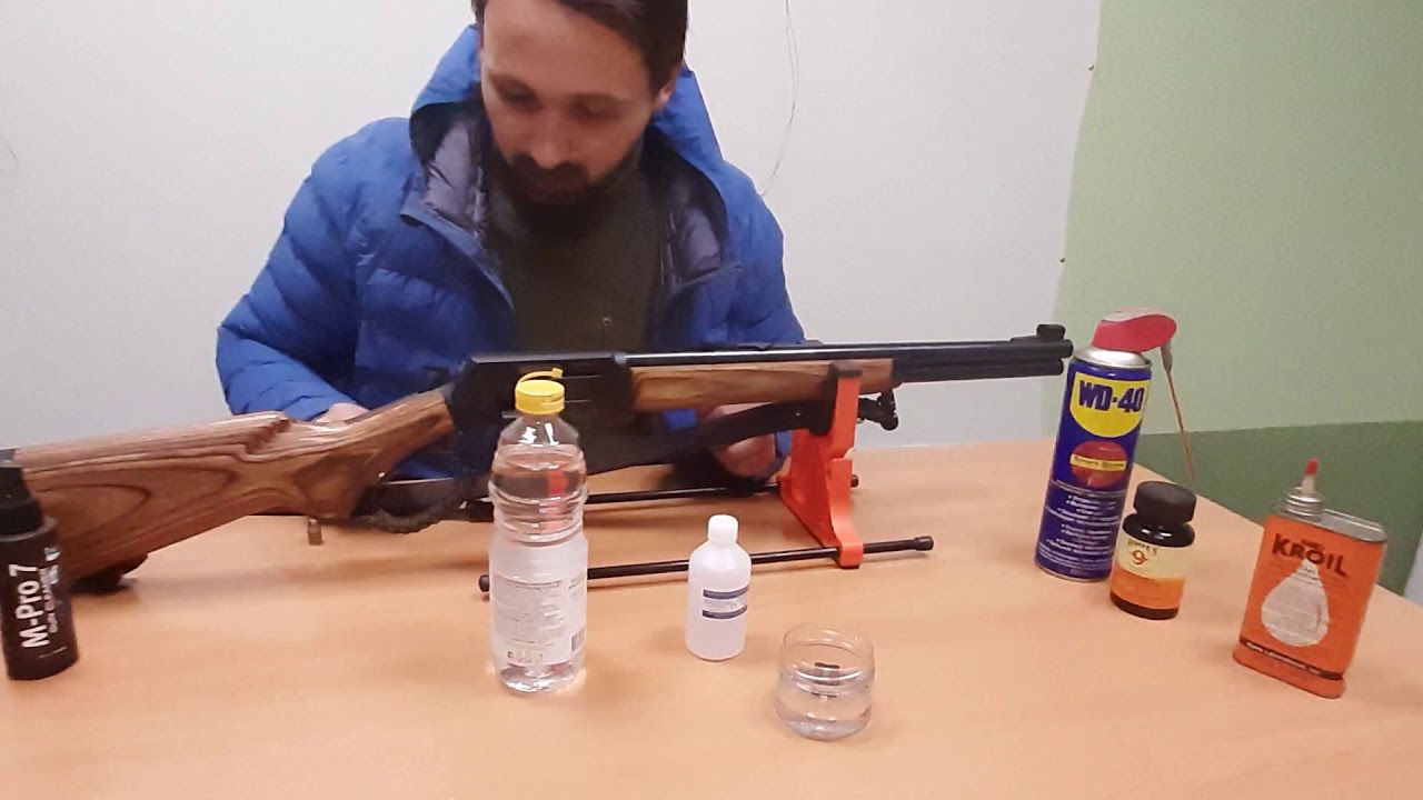 Простой способ снятия освинцовки со ствола