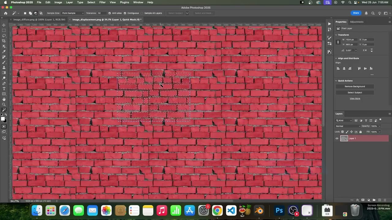 Creating a Displacement Map in Photoshop