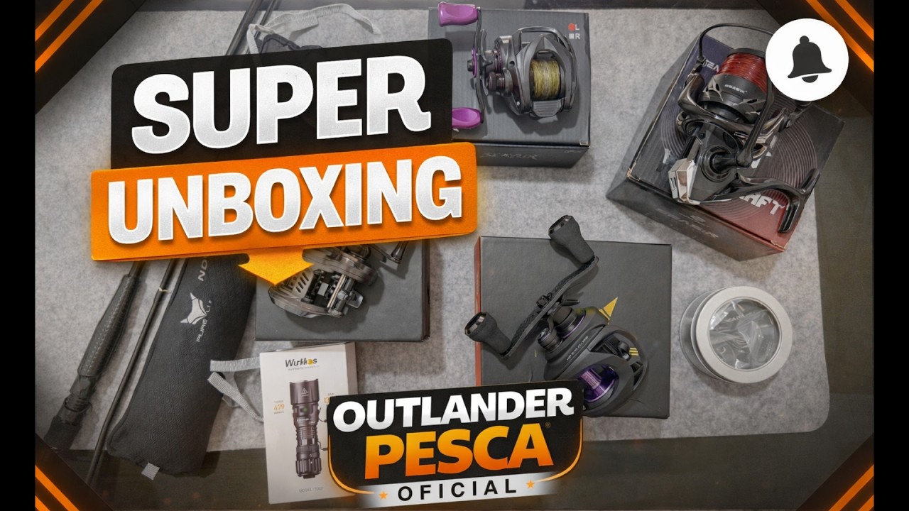 Voltamos com TUDO! Super Unboxing no Novo Canal 🔥