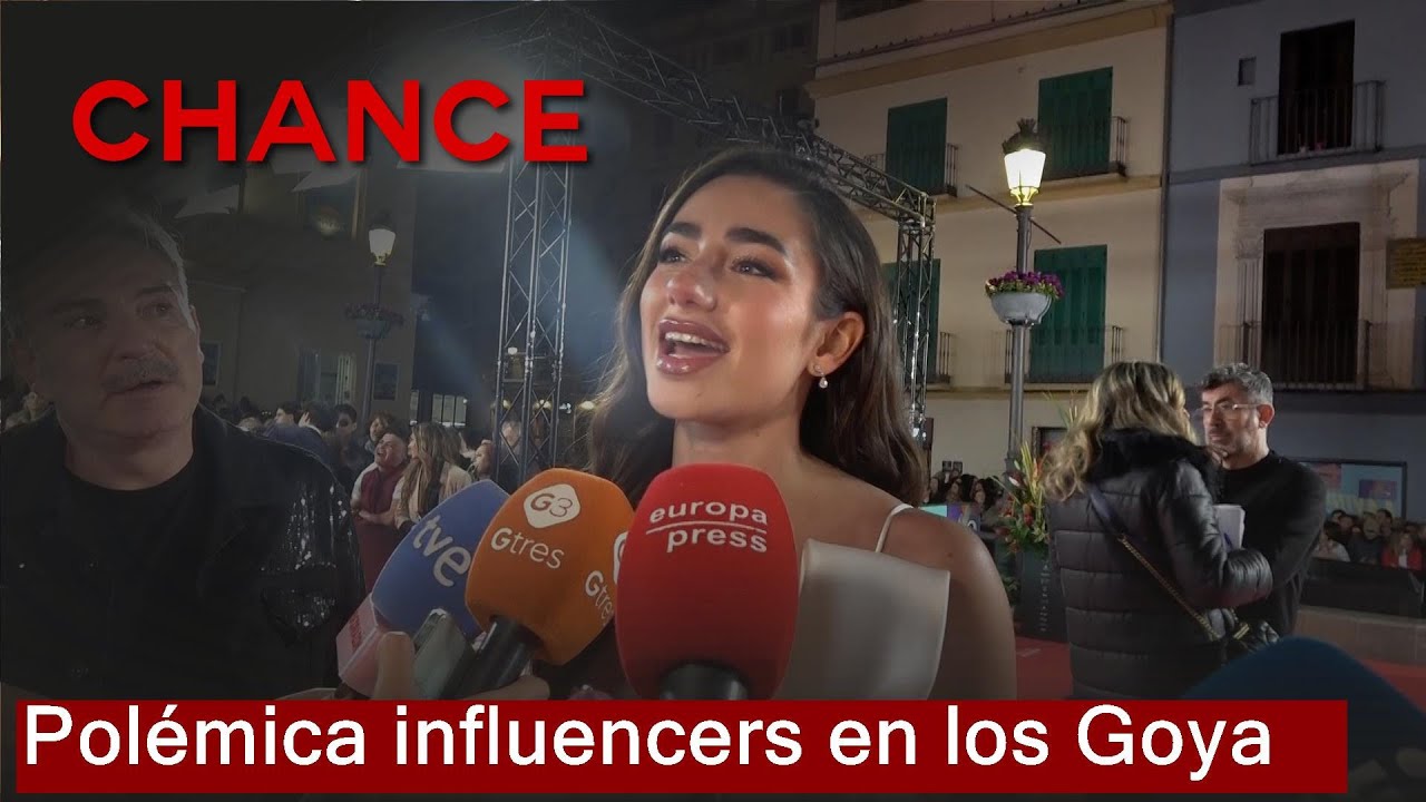 Actores e influencers se pronuncian ante la inclusión de creadores de contenido en los Goya