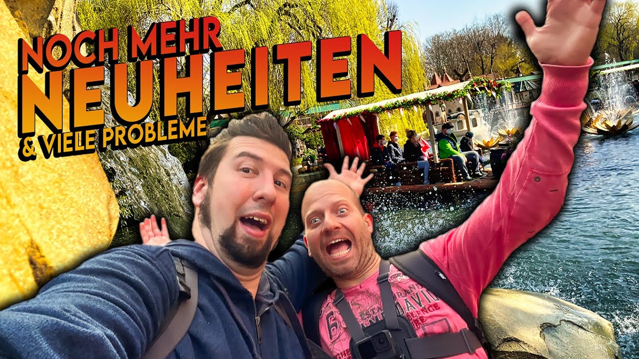 EUROPA-PARK 2022 - Noch mehr Neuheiten und viele Probleme! Pre Opening Tag 2 | FunVlog #278