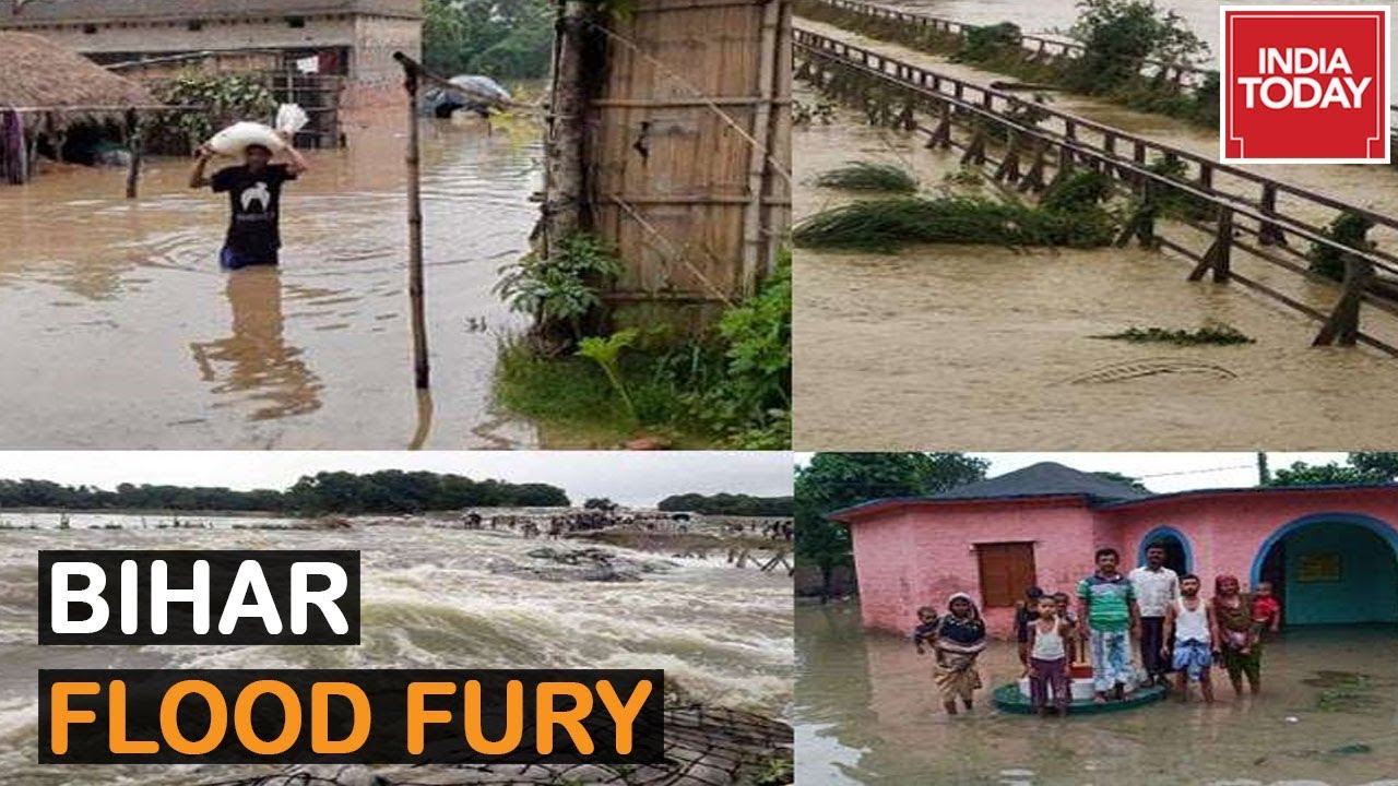 India Today Report On Bihar Flood : No House Food Or Water Available, Deluge In 12 Districts