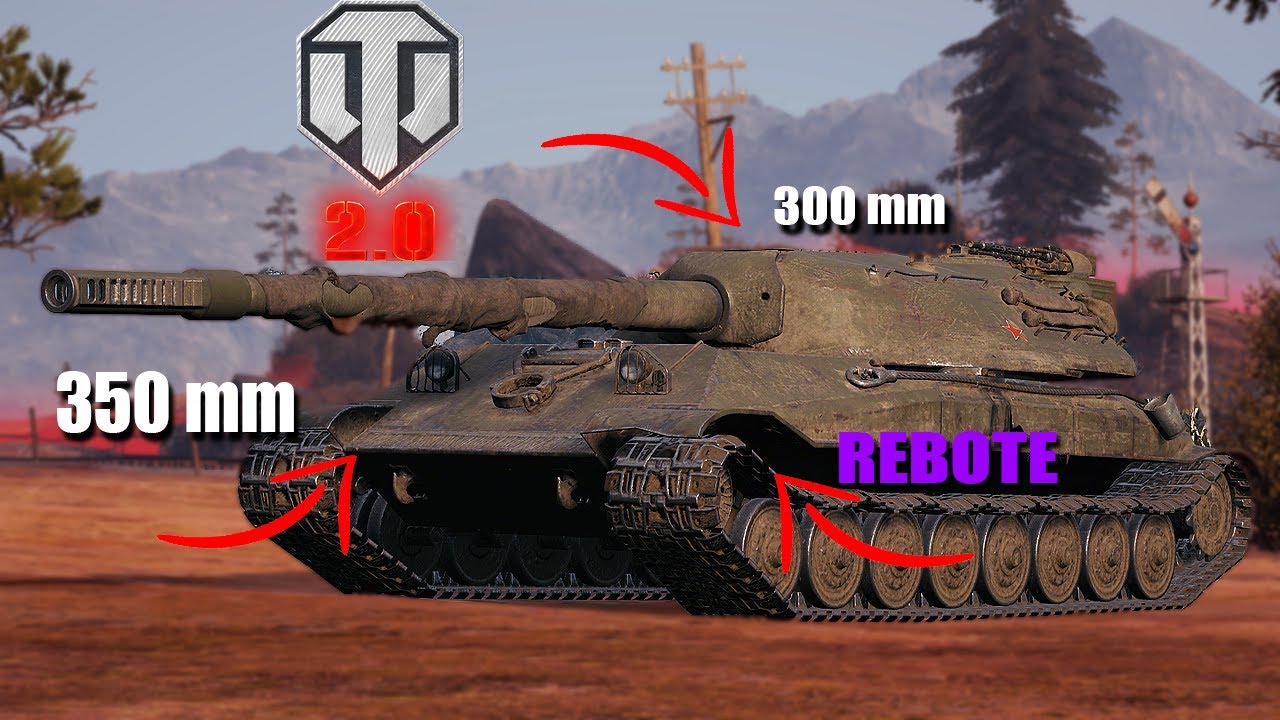 El perfecto pesado X con 350 mm │WOT 2.0