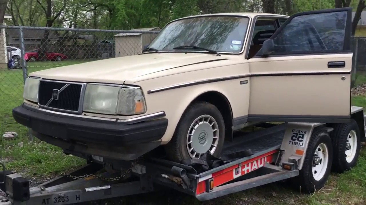 1988 Volvo 240 DL, Restoration, part 1