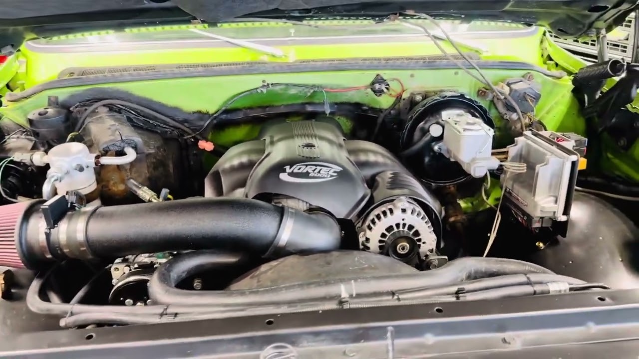 1976 Chevrolet K10 Cheyenne LS Vortec 6.0 Interior/Cold Start/Engine Bay🤠💚🤠