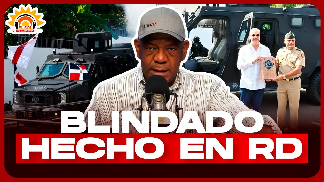 ¿Cómo es el Furia? El nuevo vehículo blindado fabricado en RD