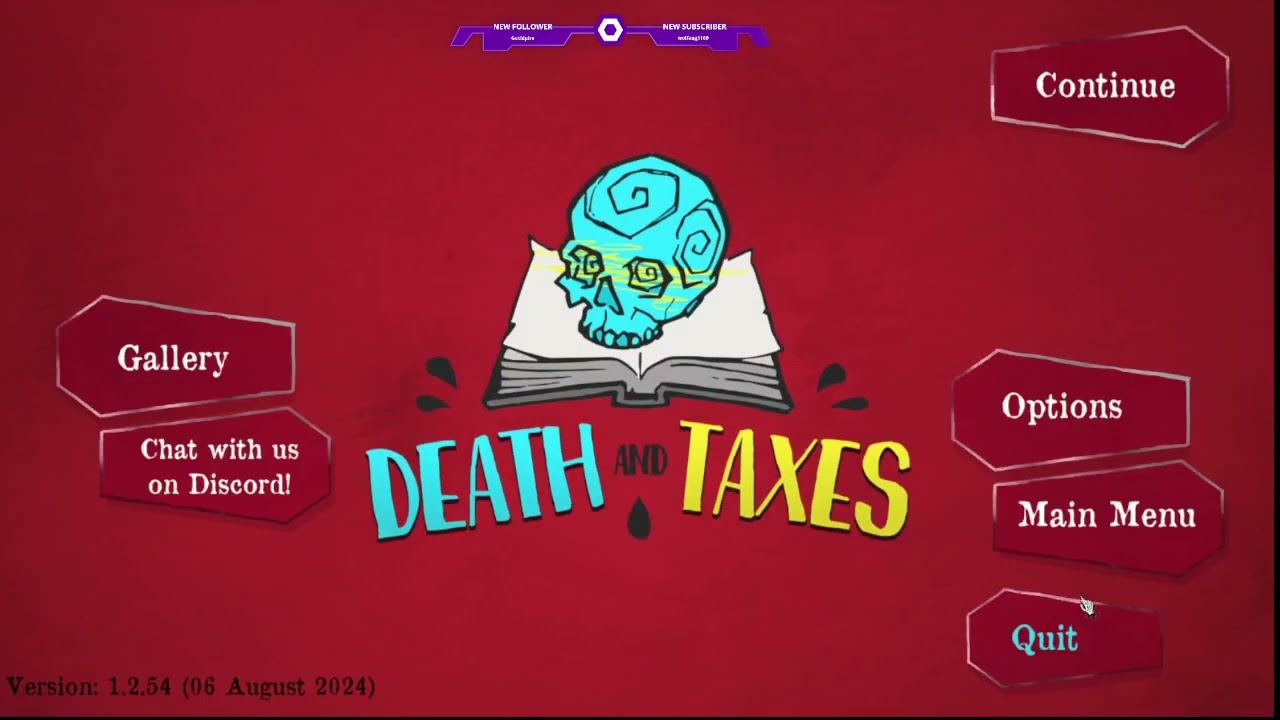 Death & Taxes! Episode 1.11 - Let's play with life and death!