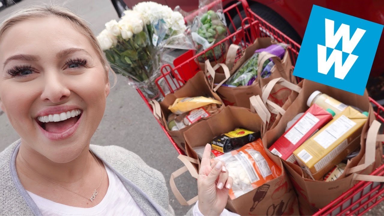 MY HUGE WEIGHT WATCHERS GROCERY HAUL