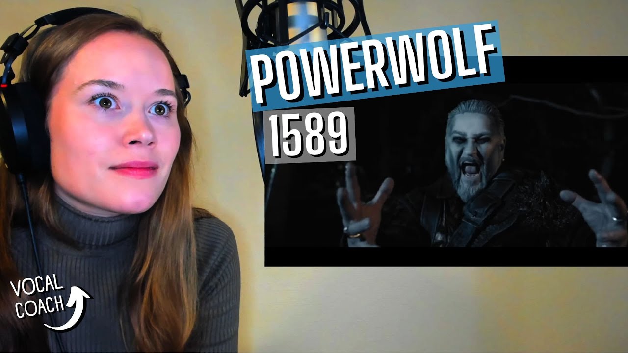 Впечатлён могучим Powerwolf! Реакционный анализ финского вокала: POWERWOLF - 1589 (CC)