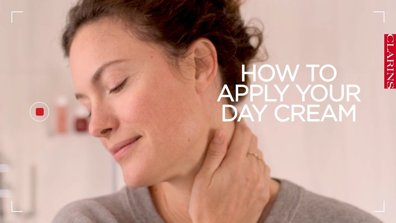 How to apply your day/night cream | Clarins