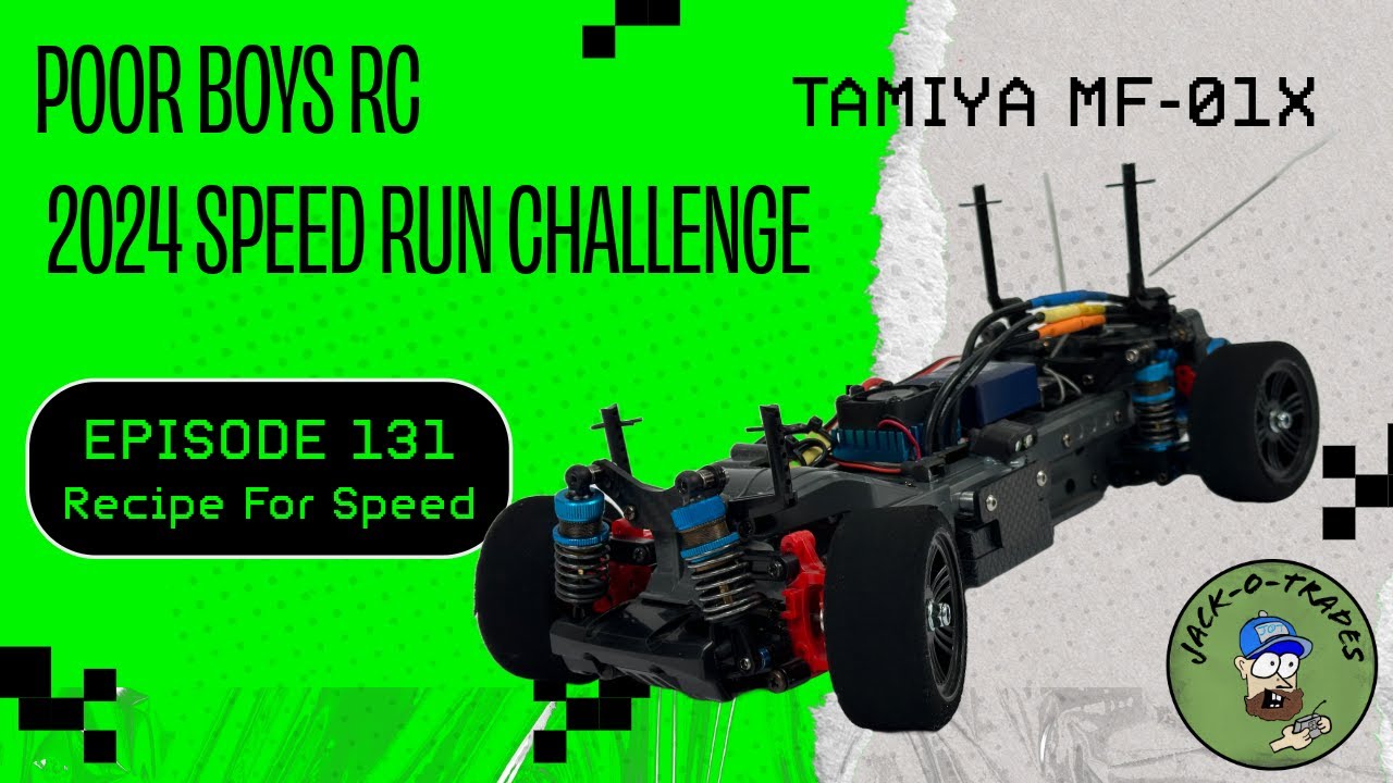 Poor Boys RC Tamiya MF-01X Speedrun - Recipe For Speed