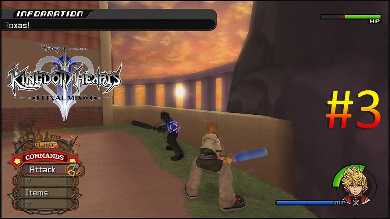 Kingdom Hearts 2: Final Mix - Shadow Roxas Mini-Boss Fight