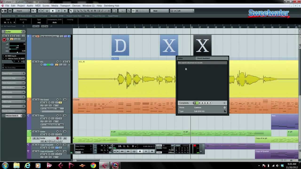 Cubase 7 DAW Software Demo - Sweetwater Sound