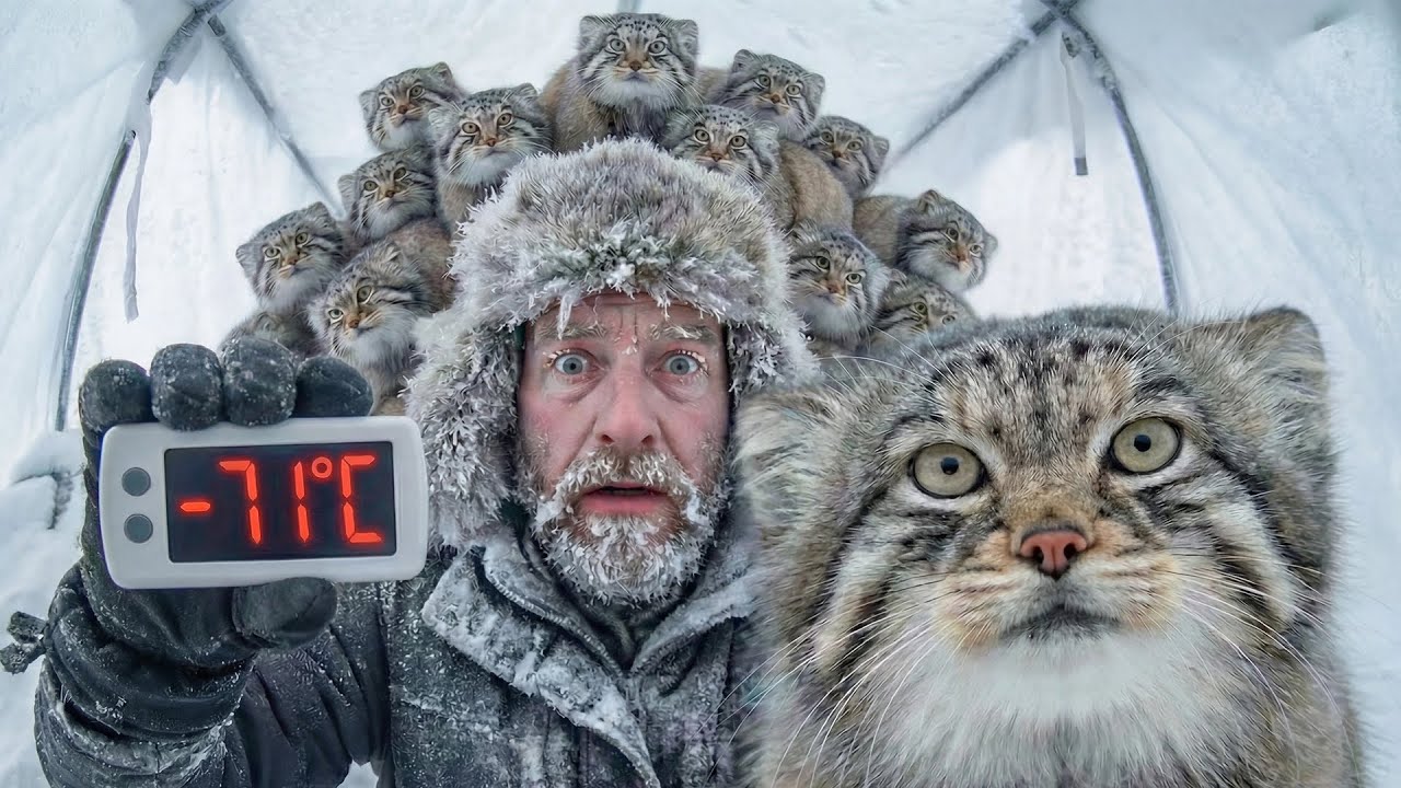 У меня дома -71°C... А эти 